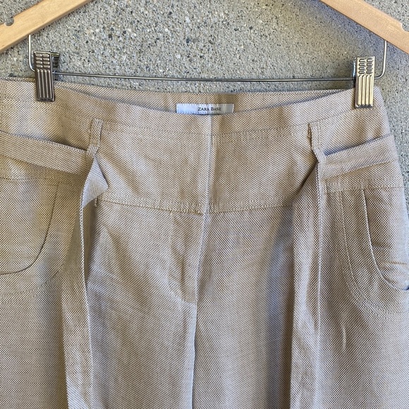 NWOT Zara Wide Leg Linen Dress pants - Picture 7 of 13